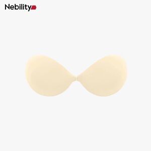 Women's Invisible Sticky Bras Ultra-Thin 0.3mm Lift Tape Light Nude D Cup